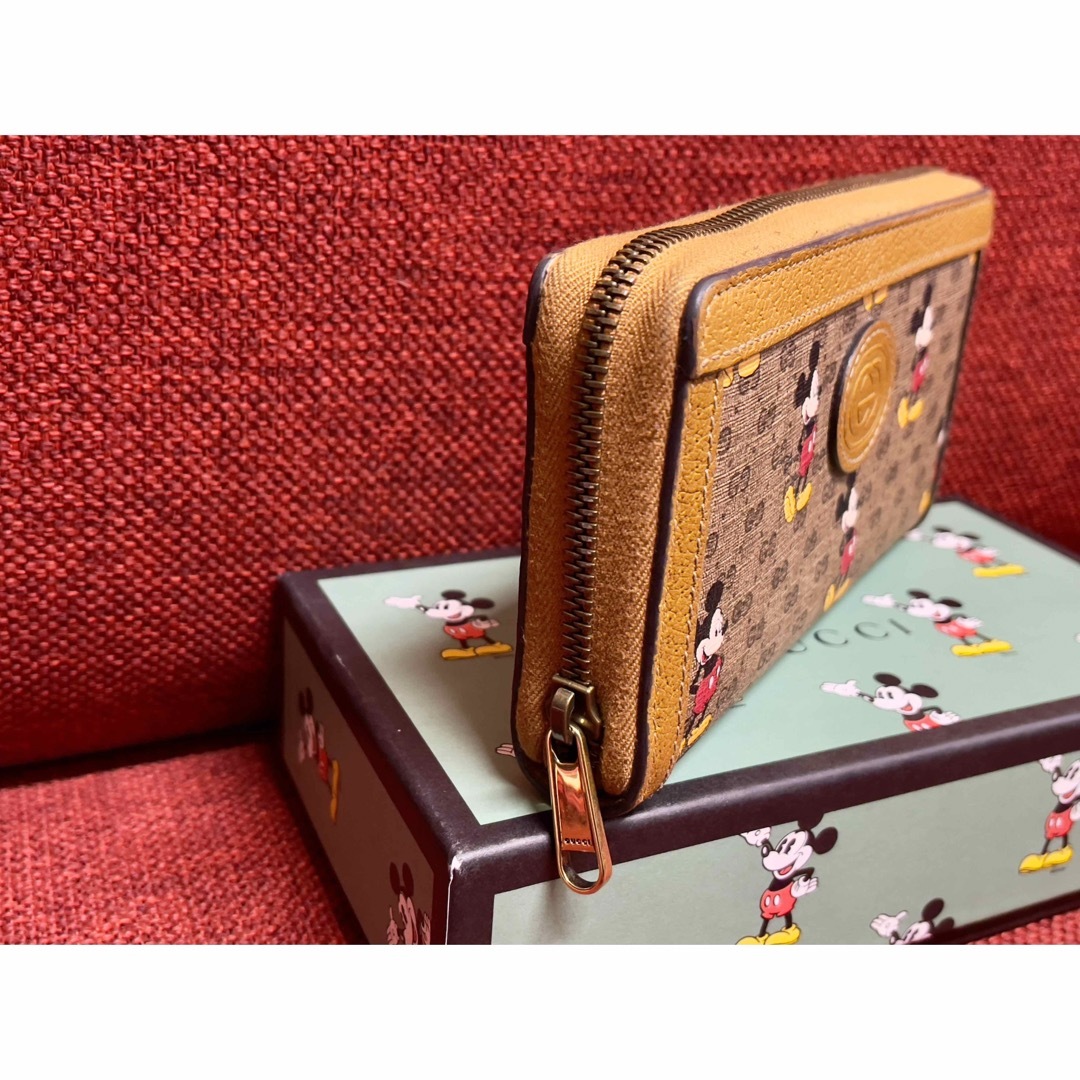 Gucci(グッチ)のGUCCI  DISNEY グッチ  ディズニー（ミッキーマウス）長財布 レディースのファッション小物(財布)の商品写真