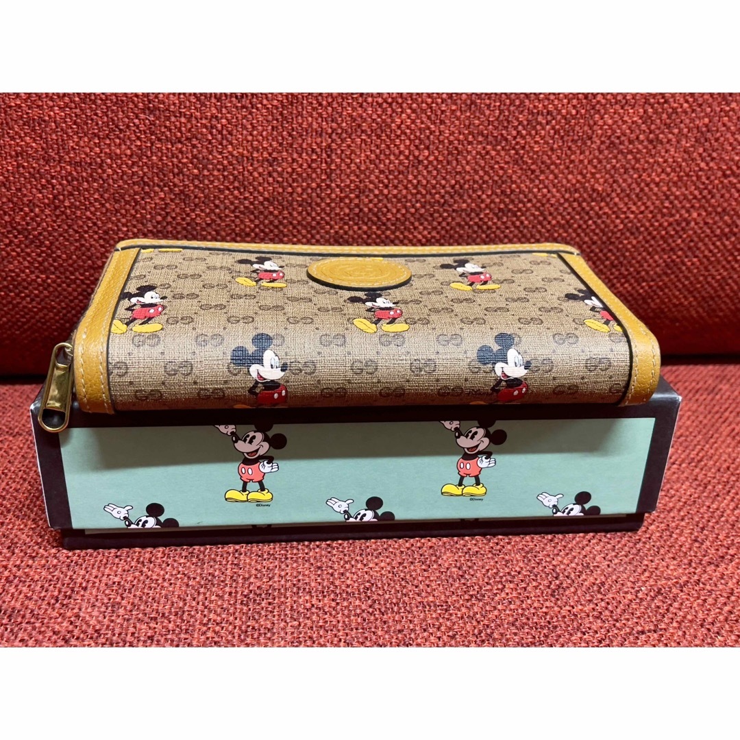 Gucci(グッチ)のGUCCI  DISNEY グッチ  ディズニー（ミッキーマウス）長財布 レディースのファッション小物(財布)の商品写真