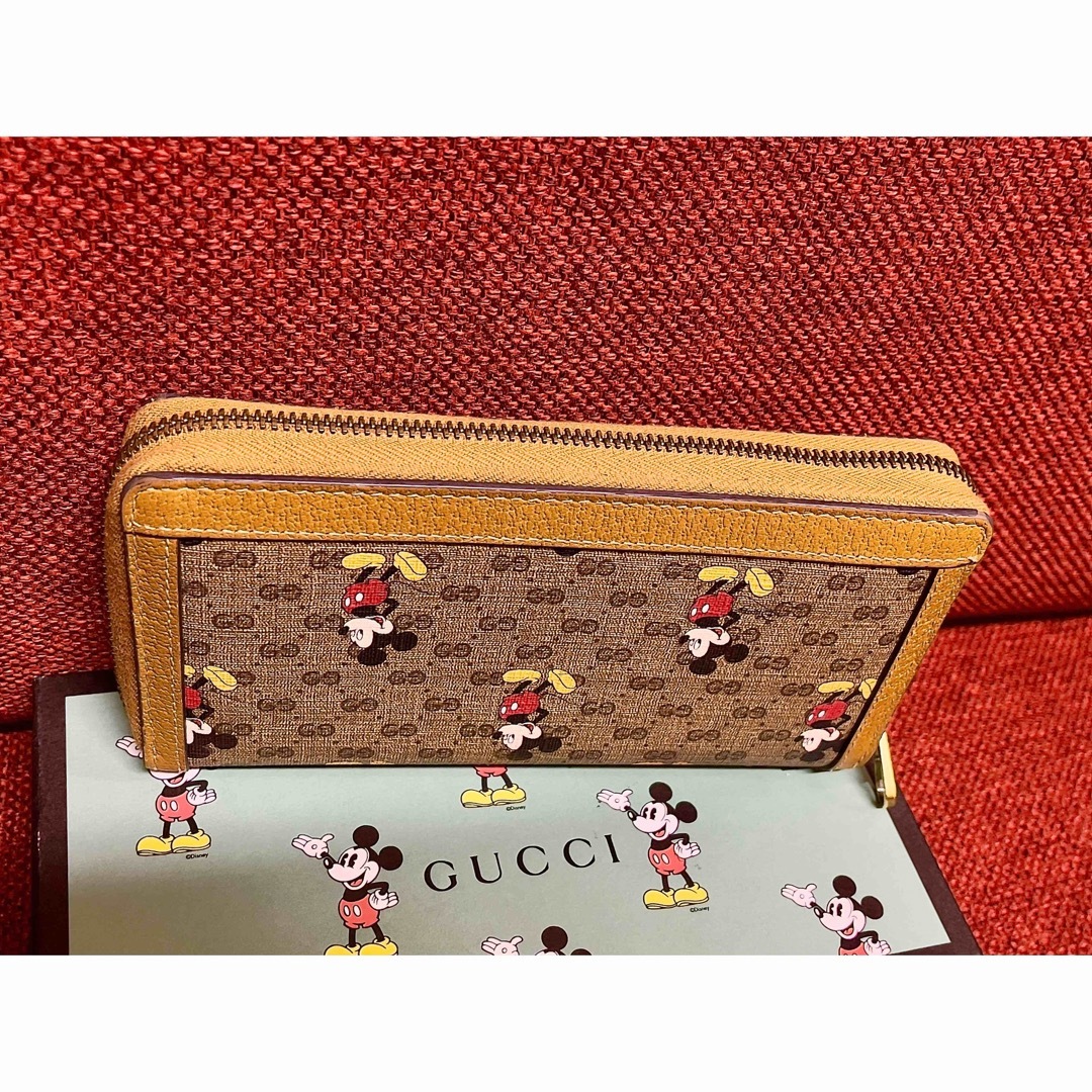 Gucci(グッチ)のGUCCI  DISNEY グッチ  ディズニー（ミッキーマウス）長財布 レディースのファッション小物(財布)の商品写真