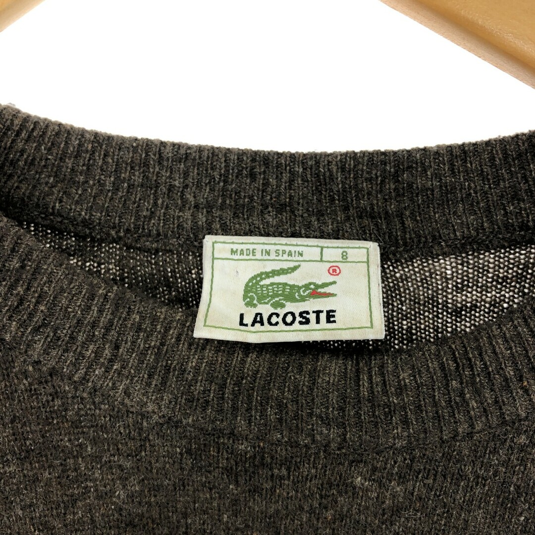 LACOSTE(ラコステ)の古着 ラコステ LACOSTE ウールニットセーター メンズXXL /eaa409275 メンズのトップス(ニット/セーター)の商品写真