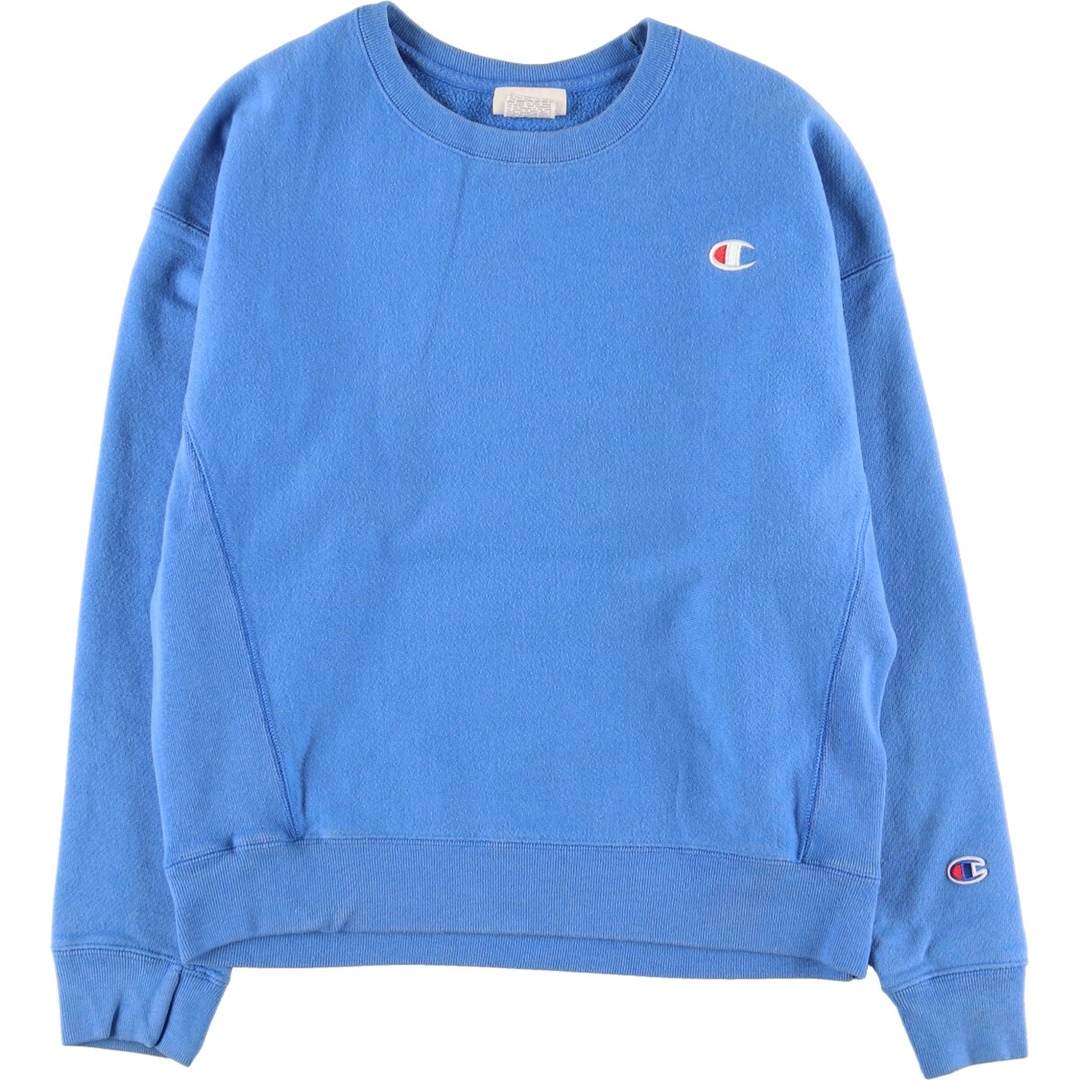 Champion(チャンピオン)の古着 チャンピオン Champion リバースウィーブ 復刻 単色タグ ワンポイントロゴスウェットシャツ トレーナー レディースM /eaa433157 レディースのトップス(トレーナー/スウェット)の商品写真