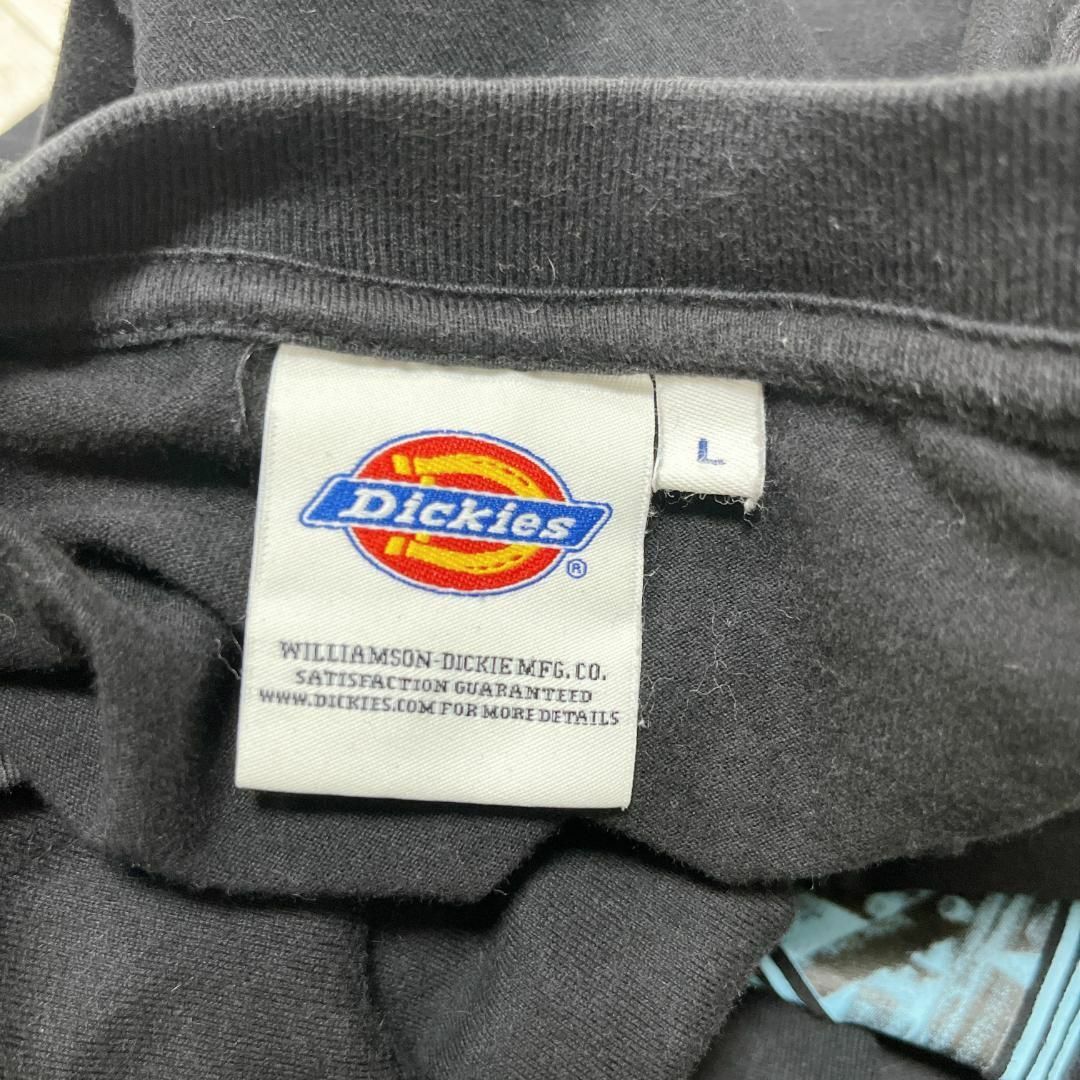 Dickies(ディッキーズ)のディッキーズ Dickies 長袖カットソー ロンT Lサイズブラック メンズのトップス(Tシャツ/カットソー(七分/長袖))の商品写真