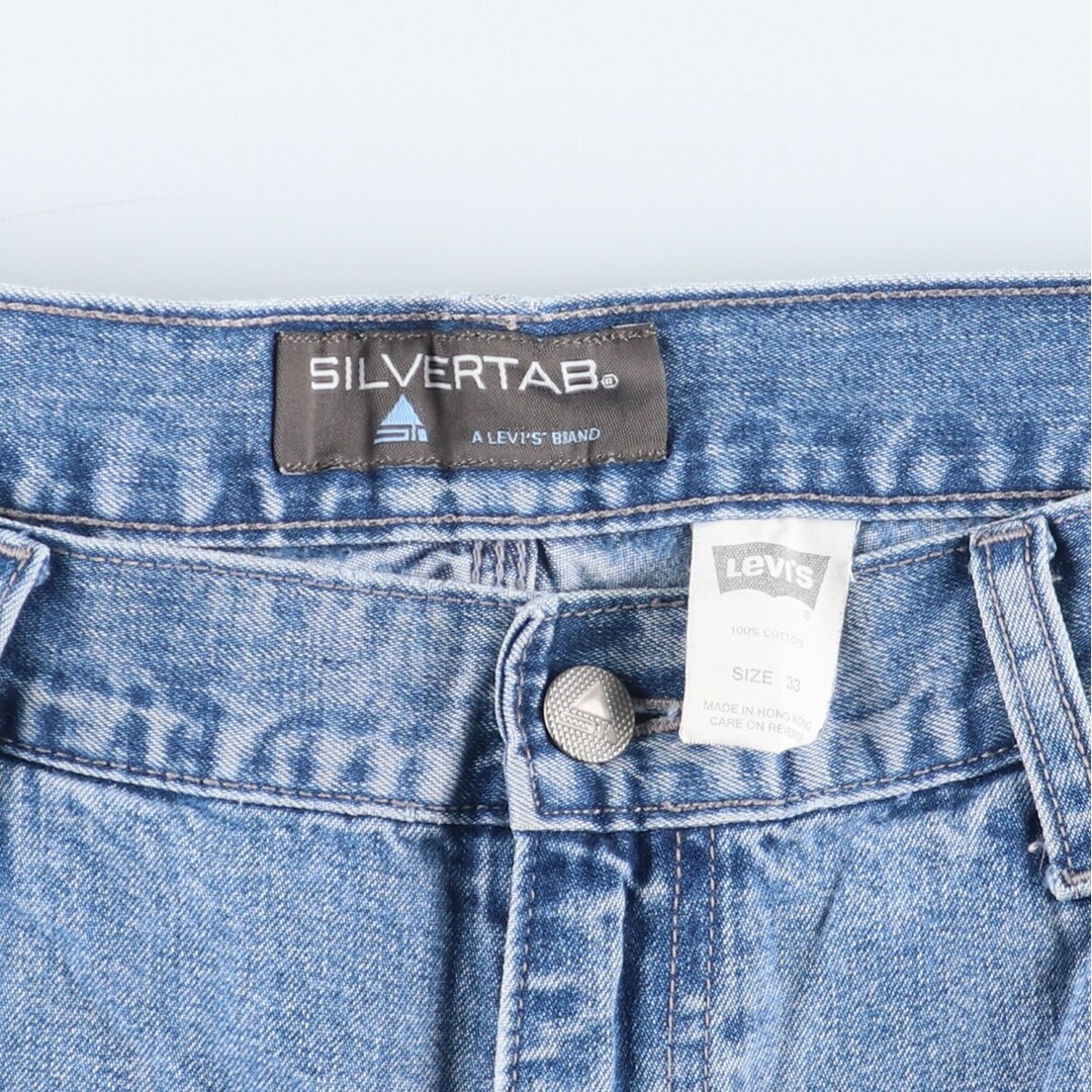 Levi's(リーバイス)の古着 リーバイス Levi's SILVER TAB シルバータブ デニムペインターショーツ ショートパンツ メンズw33 /eaa433271 メンズのパンツ(ショートパンツ)の商品写真