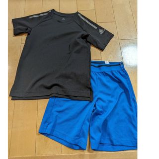 アディダス(adidas)のAdidas CLIMACOOL スポーツウェア上下セット 130(Tシャツ/カットソー)