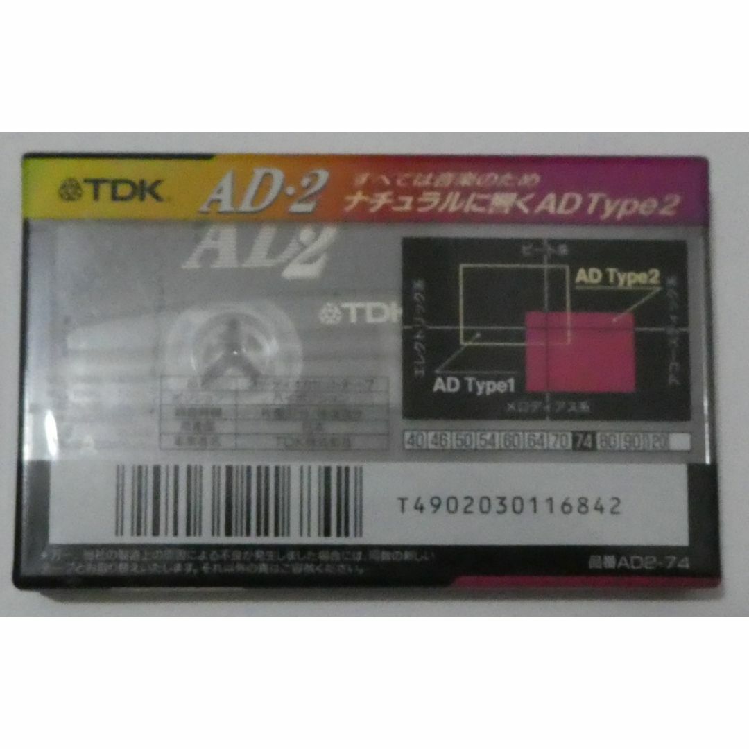 TDK カセットテープ(cassette tape)　74分(min) スマホ/家電/カメラのオーディオ機器(その他)の商品写真