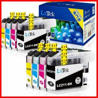 【人気商品】【LxTek】LC211-4PK 互換インクカートリッジ ブラザー((PC周辺機器)
