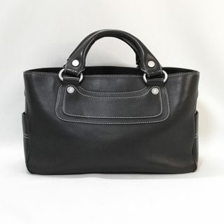 セリーヌ(celine)の【美品】CELINE（セリーヌ） ブギーバッグ 本革レザー ハンドバッグ　黒(ハンドバッグ)