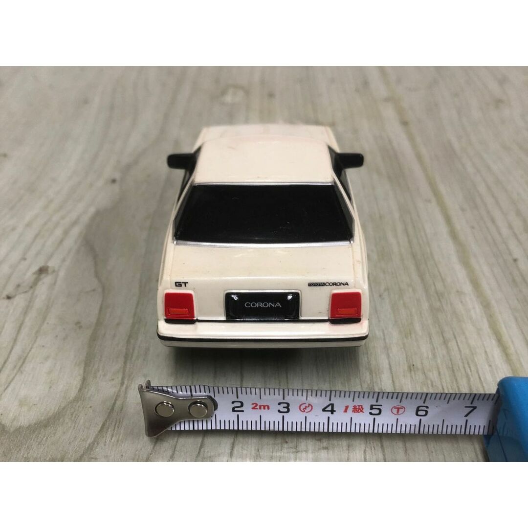 3-◇ミニカー タイヤ動きます トヨタ コロナ TOYOTA CORONA 2ドア GT プルバックカー サイズ約 4.5cm×6cm×11cm 傷・汚れ有 エンタメ/ホビーのおもちゃ/ぬいぐるみ(その他)の商品写真