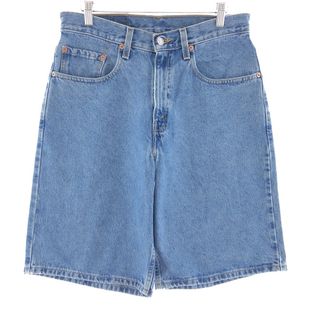 リーバイス(Levi's)の古着 00年代 リーバイス Levi's 560 LOOSE FIT デニムショーツ ハーフパンツ メンズw31 /eaa382354(ショートパンツ)