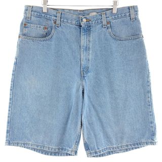 リーバイス(Levi's)の古着 90年代 リーバイス Levi's 560 LOOSE FIT デニムショーツ ハーフパンツ メンズw37 ヴィンテージ /eaa382439(ショートパンツ)