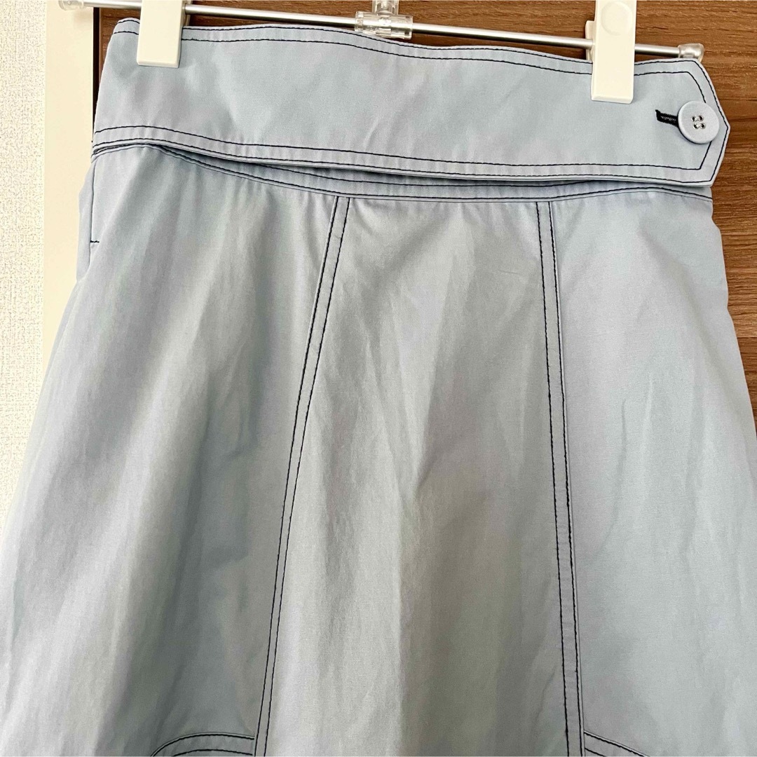 REDYAZEL(レディアゼル)の美品✨洗濯済💡REDYAZEL💋ロングスカート🌻デニム風💙コットン素材 レディースのスカート(ロングスカート)の商品写真