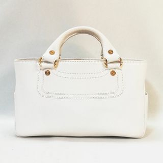 セリーヌ(celine)の【未使用級】CELINE（セリーヌ） ブギーバッグ 本革レザー 白　ハンドバッグ(ハンドバッグ)