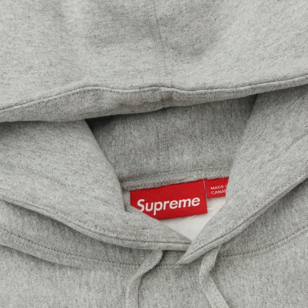 Supreme(シュプリーム)の【中古】シュプリーム Supreme 2024年春夏 Collegiate Hooded Sweatshirt スウェットパーカー グレー【サイズM】【メンズ】 メンズのトップス(パーカー)の商品写真