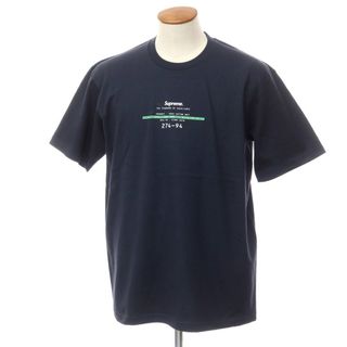 シュプリーム(Supreme)の【中古】シュプリーム Supreme 2024年春夏 Standard Tee 半袖Ｔシャツ ネイビー【サイズM】【メンズ】(Tシャツ/カットソー(半袖/袖なし))