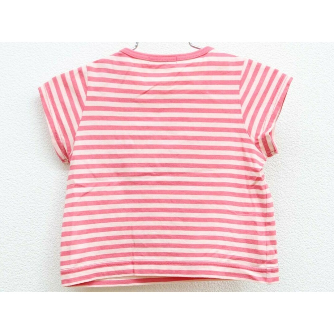 familiar(ファミリア)の【夏物 新入荷!】◇ファミリア/familiar◇90cm 半袖Tシャツ/半袖カットソー ピンク【中古】子供服 キッズ kids ベビー服 baby 女の子 夏 tops 324042 キッズ/ベビー/マタニティのベビー服(~85cm)(Ｔシャツ)の商品写真