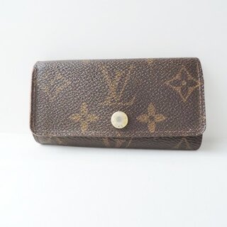 ルイヴィトン(LOUIS VUITTON)のLOUIS VUITTON(ルイヴィトン) キーケース モノグラム ミュルティクレ4 M62631 - モノグラム･キャンバス(キーケース)