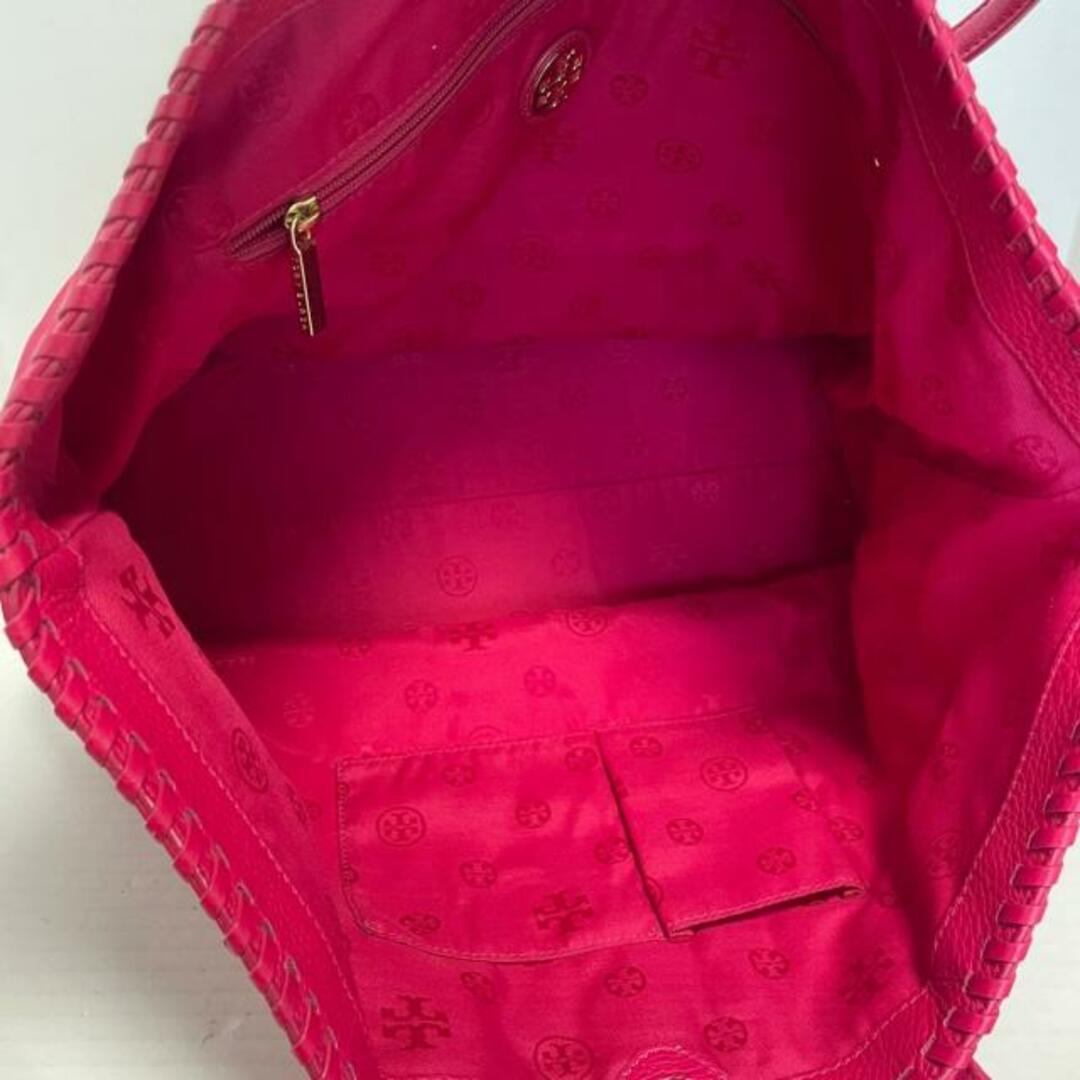 Tory Burch(トリーバーチ)のTORY BURCH(トリーバーチ) トートバッグ - ピンク ナイロン×レザー レディースのバッグ(トートバッグ)の商品写真