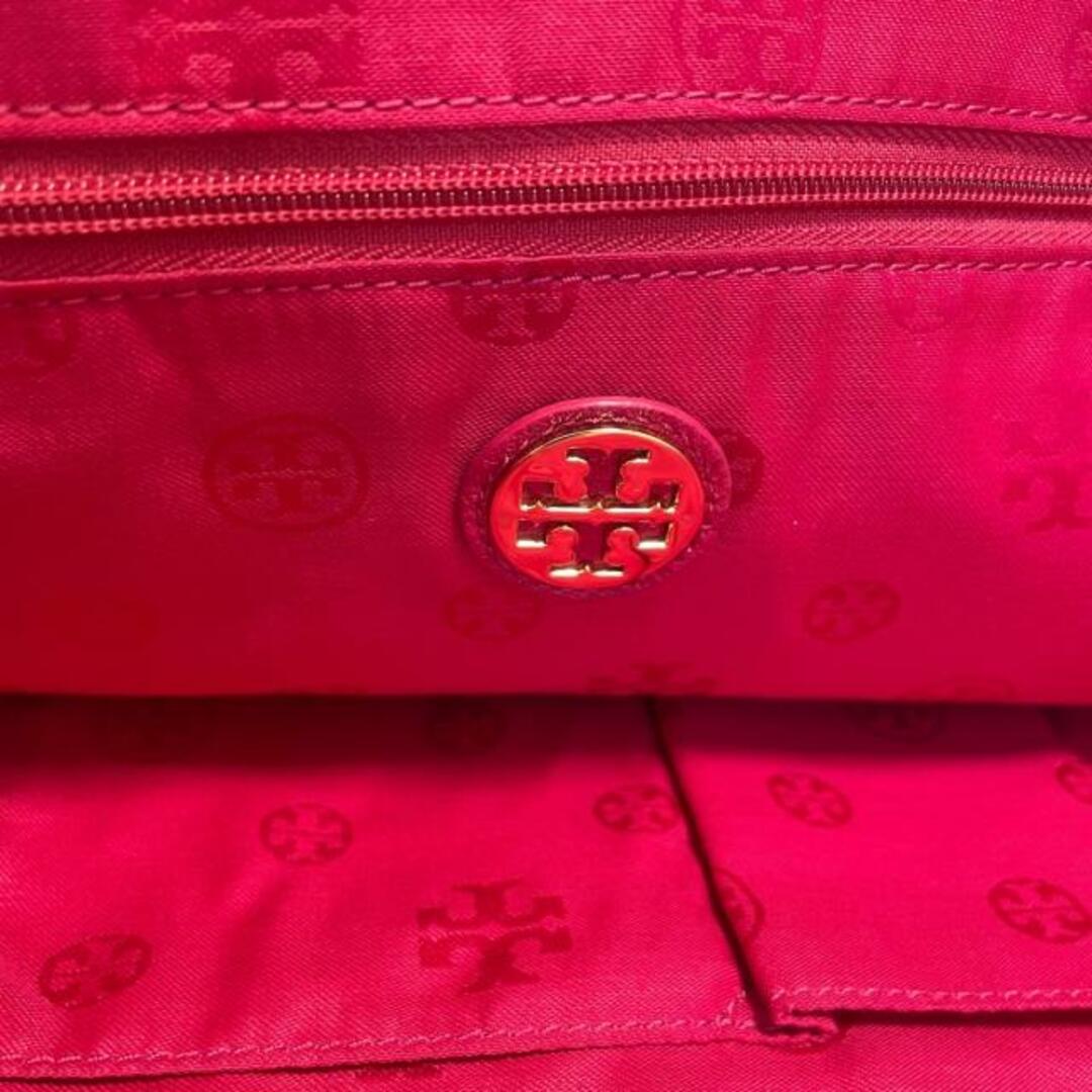 Tory Burch(トリーバーチ)のTORY BURCH(トリーバーチ) トートバッグ - ピンク ナイロン×レザー レディースのバッグ(トートバッグ)の商品写真