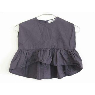 【夏物 新入荷!】†フィス/FITH†90cm 半袖ブラウス 紺系【中古】子供服 キッズ kids ベビー服 baby 女の子 夏 tops 624042(シャツ/カットソー)