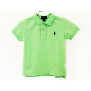 ラルフローレン(Ralph Lauren)の【夏物 新入荷!】[ラルフローレン/Ralph Lauren]90cm 半袖ポロシャツ グリーン【中古】子供服 キッズ kids ベビー服 baby 男の子 夏 tops 624042(シャツ/カットソー)