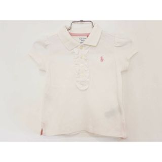 ラルフローレン(Ralph Lauren)の【夏物 新入荷!】[ラルフローレン/Ralph Lauren]85cm 半袖ポロシャツ 白【中古】子供服 キッズ kids ベビー服 baby 女の子 夏 tops 624042(シャツ/カットソー)