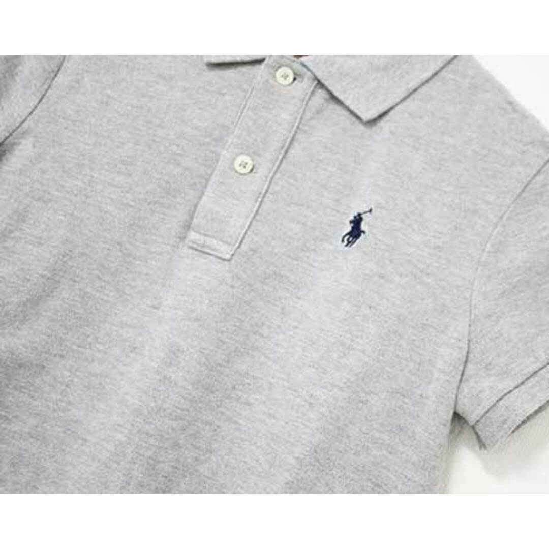 Ralph Lauren(ラルフローレン)の【夏物 新入荷!】〓ラルフローレン/Ralph Lauren〓140cm 半袖ポロシャツ グレー【中古】子供服 キッズ kids ジュニア 女の子 男の子 夏 tops 624042 キッズ/ベビー/マタニティのベビー服(~85cm)(シャツ/カットソー)の商品写真