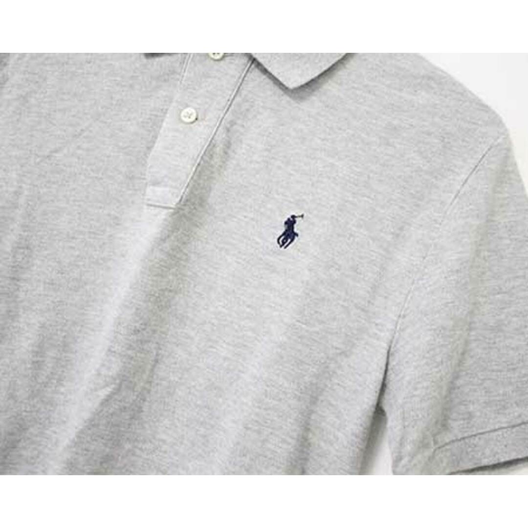 Ralph Lauren(ラルフローレン)の【夏物 新入荷!】〓ラルフローレン/Ralph Lauren〓150cm 半袖ポロシャツ グレー【中古】子供服 キッズ kids ジュニア 女の子 男の子 夏 tops 624042 キッズ/ベビー/マタニティのベビー服(~85cm)(シャツ/カットソー)の商品写真