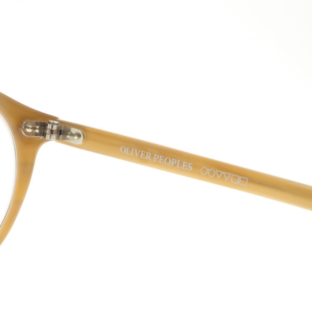 【中古】オリバーピープルズ OLIVER PEOPLES Riley-K セルフレーム メガネ ブラウン【サイズ48□21-146】【メンズ】 レディースのファッション小物(サングラス/メガネ)の商品写真