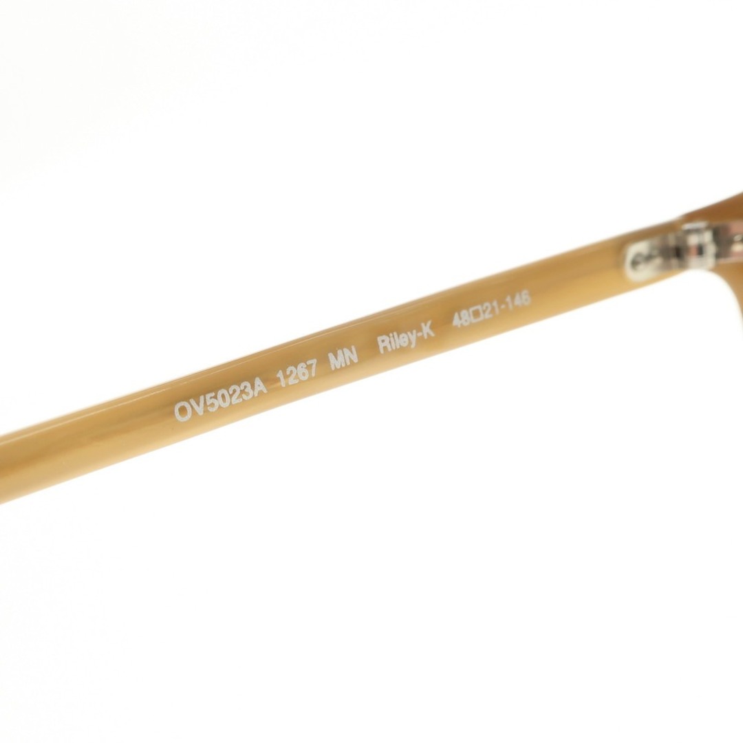 【中古】オリバーピープルズ OLIVER PEOPLES Riley-K セルフレーム メガネ ブラウン【サイズ48□21-146】【メンズ】 レディースのファッション小物(サングラス/メガネ)の商品写真