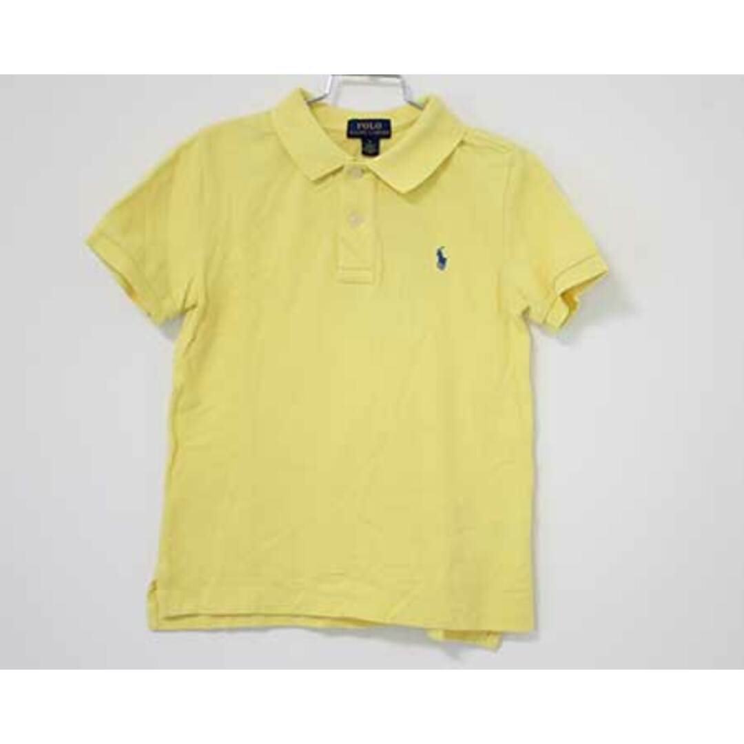 Ralph Lauren(ラルフローレン)の【夏物 新入荷!】〓ラルフローレン/Ralph Lauren〓120cm 半袖ポロシャツ 黄【中古】子供服 キッズ kids 女の子 男の子 夏 tops 624042 キッズ/ベビー/マタニティのベビー服(~85cm)(シャツ/カットソー)の商品写真