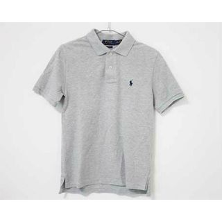 ラルフローレン(Ralph Lauren)の【夏物 新入荷!】〓ラルフローレン/Ralph Lauren〓150cm 半袖ポロシャツ グレー【中古】子供服 キッズ kids ジュニア 女の子 男の子 夏 tops 624042(シャツ/カットソー)