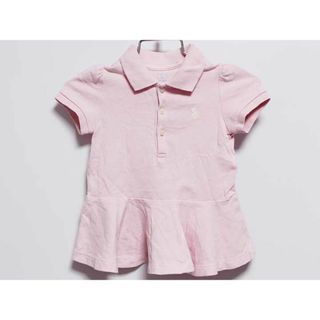 ラルフローレン(Ralph Lauren)の【夏物 新入荷!】‡ラルフローレン/Ralph Lauren‡80cm 半袖ポロシャツ ピンク【中古】子供服 キッズ kids ベビー服 baby 女の子 夏 tops 624042(シャツ/カットソー)