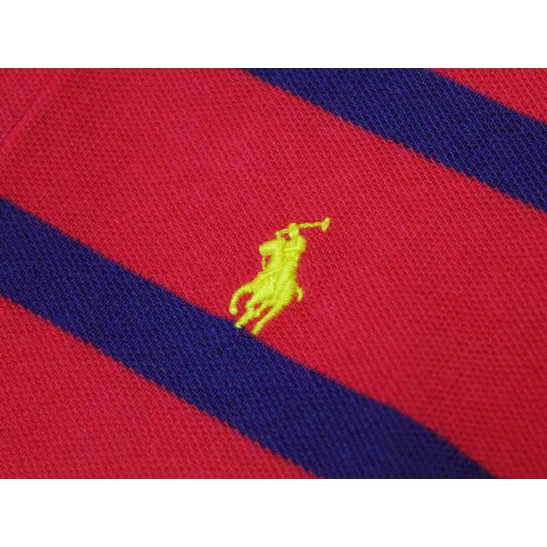 Ralph Lauren(ラルフローレン)の【夏物 新入荷!】新品 未使用品‡ラルフローレン/Ralph Lauren‡90cm 半袖ポロシャツ 紺×赤 子供服 キッズ kids ベビー服 baby 男の子 夏 tops 624042 キッズ/ベビー/マタニティのベビー服(~85cm)(シャツ/カットソー)の商品写真