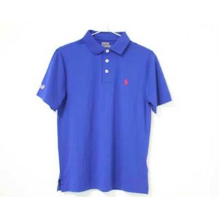 ラルフローレン(Ralph Lauren)の【夏物 新入荷!】〓ラルフローレン/Ralph Lauren〓150cm 半袖ポロシャツ 青【中古】子供服 キッズ kids ジュニア 女の子 男の子 夏 tops 624042(シャツ/カットソー)