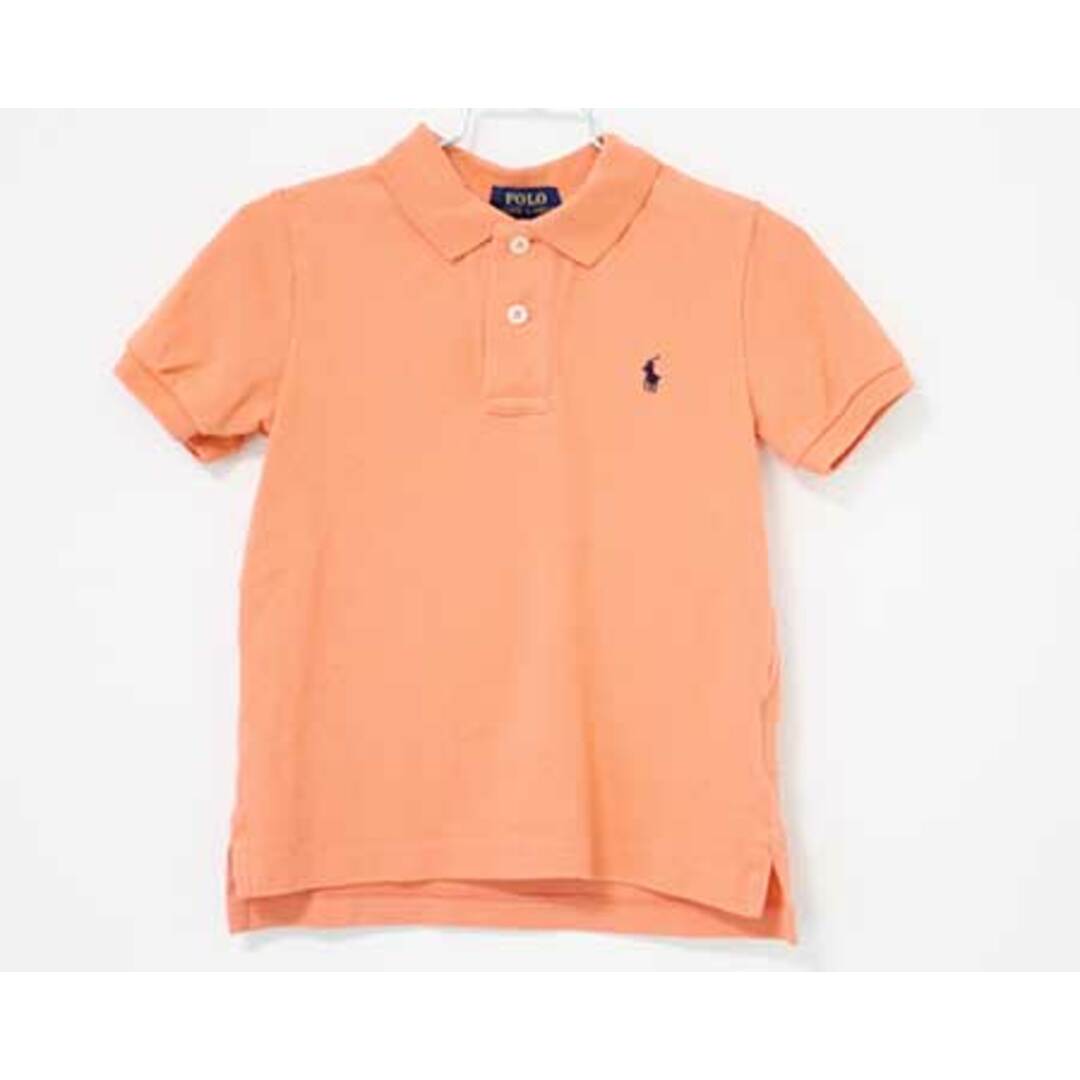 Ralph Lauren(ラルフローレン)の【夏物 新入荷!】〓ラルフローレン/Ralph Lauren〓110cm 半袖ポロシャツ オレンジ【中古】子供服 キッズ kids 男の子 女の子 夏 tops 624042 キッズ/ベビー/マタニティのベビー服(~85cm)(シャツ/カットソー)の商品写真