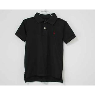 ラルフローレン(Ralph Lauren)の【夏物 新入荷!】〓ラルフローレン/Ralph Lauren〓110cm 半袖ポロシャツ 黒【中古】子供服 キッズ kids 男の子 夏 tops 624042(シャツ/カットソー)