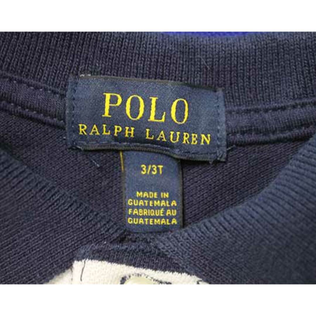 Ralph Lauren(ラルフローレン)の【夏物 新入荷!】〓ラルフローレン/Ralph Lauren〓100cm 半袖ポロシャツ 青×白×紺×緑【中古】  子供服 キッズ kids  男の子 夏 tops 624042 キッズ/ベビー/マタニティのベビー服(~85cm)(シャツ/カットソー)の商品写真