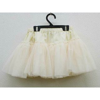 トッカバンビーニ(TOCCA BAMBINI)の【春夏物 新入荷!】▼トッカ/TOCCA BAMBINI▼90cm チュールスカート/パニエ アイボリー【中古】 子供 キッズ kids ベビー服 baby 女の子  春夏 bottoms 424042(スカート)