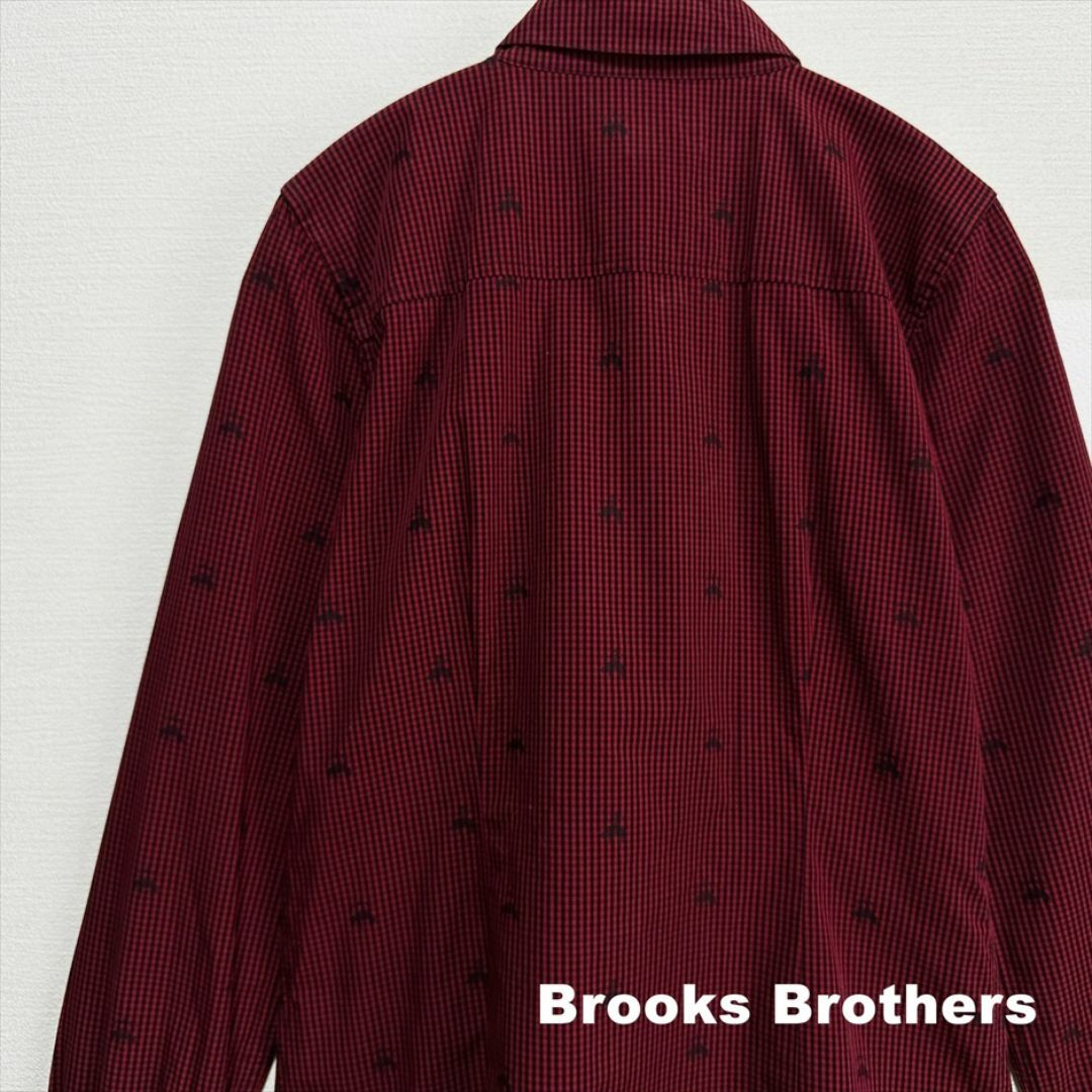 Brooks Brothers(ブルックスブラザース)の【Brooks Brothers】ゴールデンフリース総柄 シャツ レディースのトップス(シャツ/ブラウス(長袖/七分))の商品写真