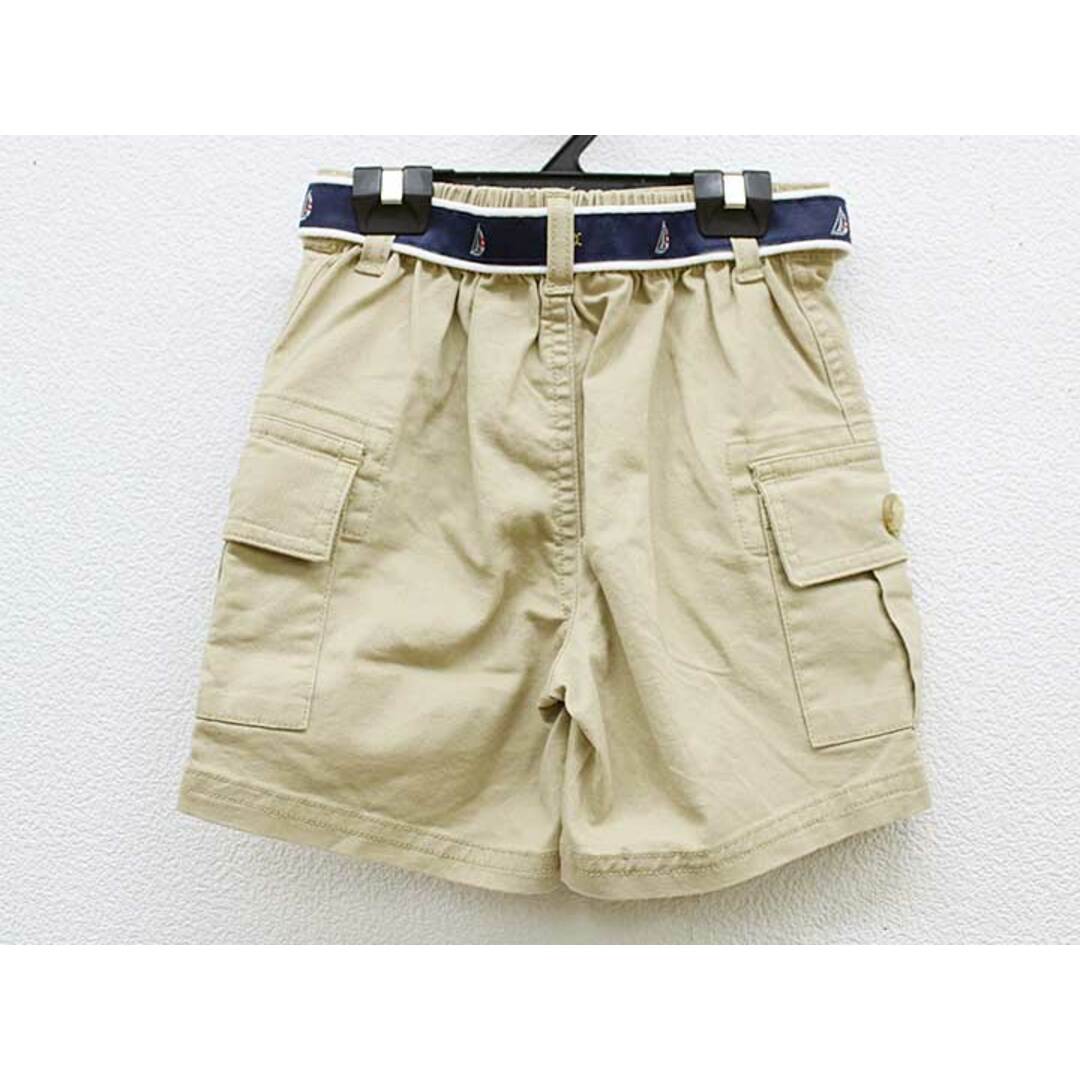 Ralph Lauren(ラルフローレン)の【春夏物 新入荷!】新品 未使用品 ▼ラルフローレン/Ralph Lauren▼90cm(24M) ショートパンツ/ハーフパンツ/半ズボン/短パン ベージュ×紺  子供 キッズ kids ベビー服 baby 男の子  春夏 bottoms 424042 キッズ/ベビー/マタニティのベビー服(~85cm)(パンツ)の商品写真