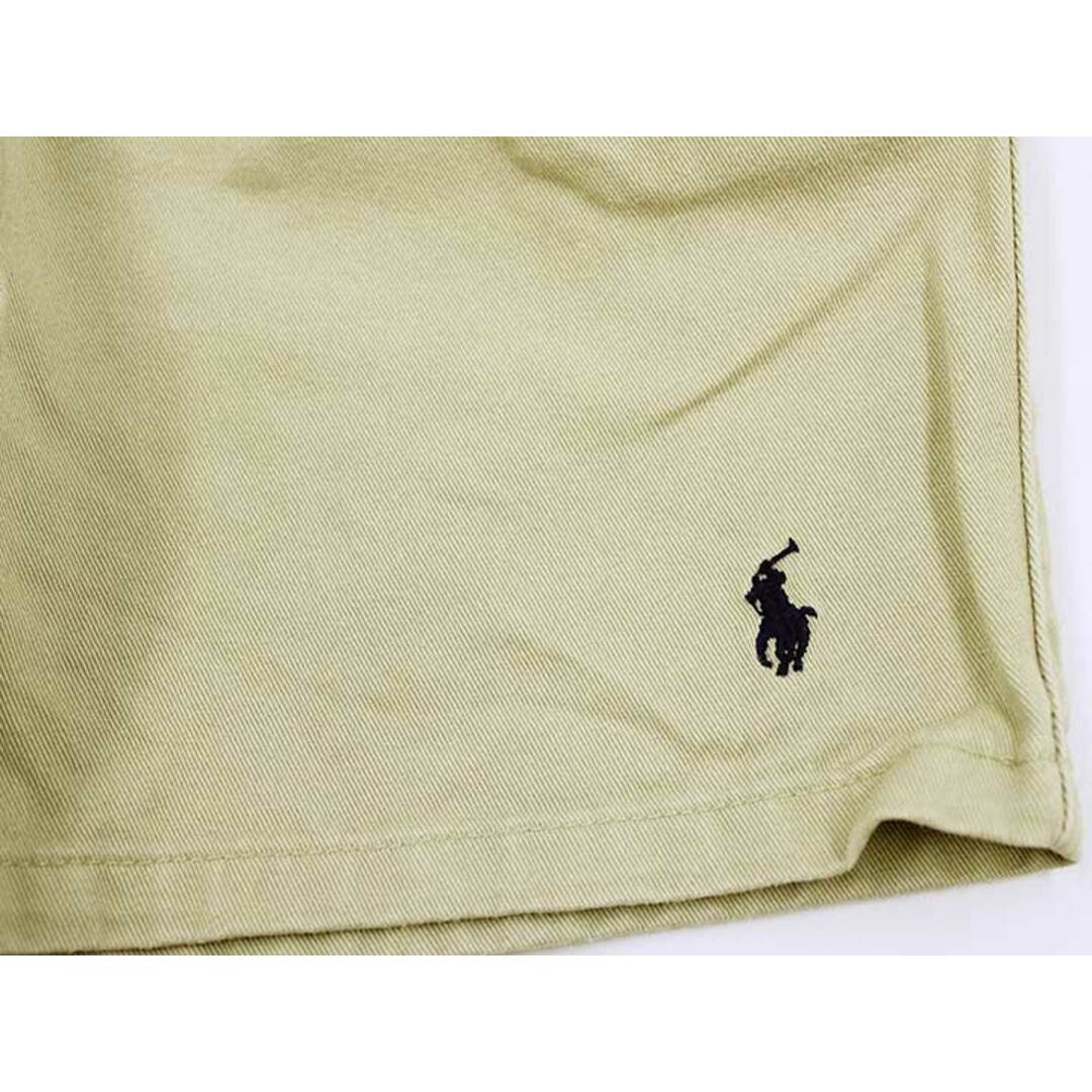 Ralph Lauren(ラルフローレン)の【春夏物 新入荷!】 ▼ラルフローレン/Ralph Lauren▼90cm(24M) ショートパンツ/ハーフパンツ/半ズボン/短パン ベージュ×紺 【中古】 子供 キッズ kids ベビー服 baby 男の子  春夏 bottoms 424042 キッズ/ベビー/マタニティのベビー服(~85cm)(パンツ)の商品写真