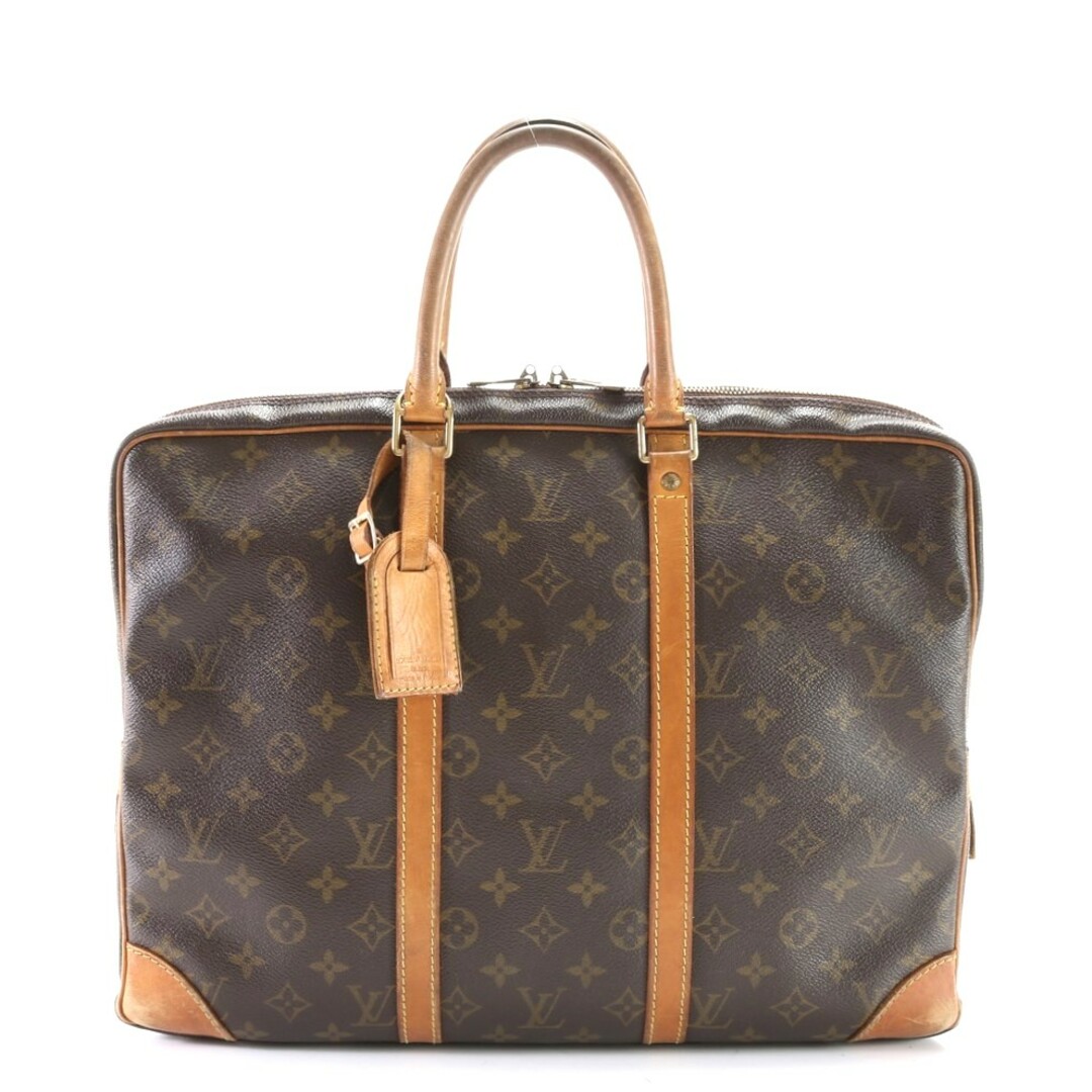 LOUIS VUITTON(ルイヴィトン)のルイヴィトン モノグラム ポルト ドキュマン ヴォワヤージュ PDV M53361 レザー ビジネス バッグ 書類鞄 トート A4 メンズ EEE Z3-3 メンズのバッグ(ビジネスバッグ)の商品写真