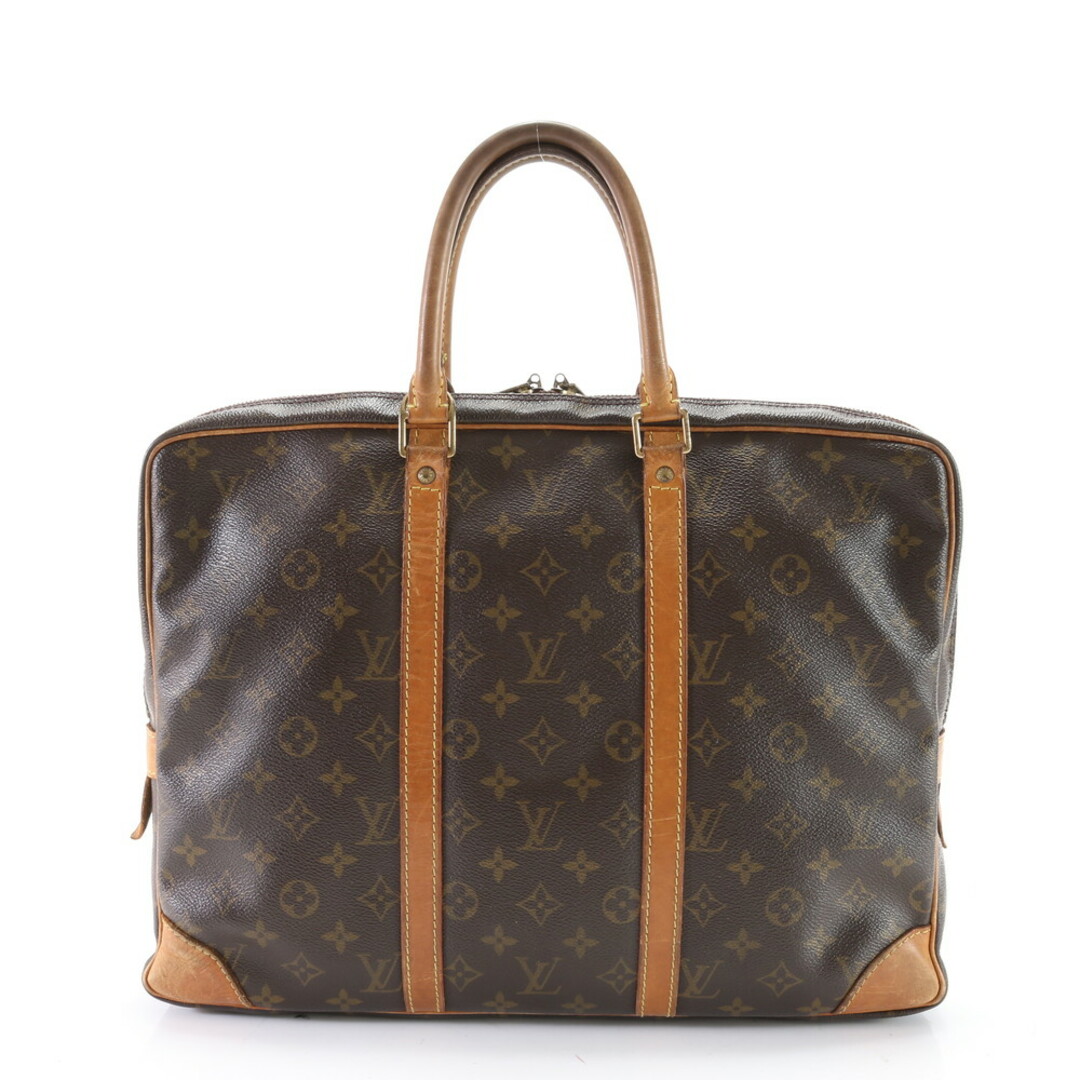 LOUIS VUITTON(ルイヴィトン)のルイヴィトン モノグラム ポルト ドキュマン ヴォワヤージュ PDV M53361 レザー ビジネス バッグ 書類鞄 トート A4 メンズ EEE Z3-3 メンズのバッグ(ビジネスバッグ)の商品写真