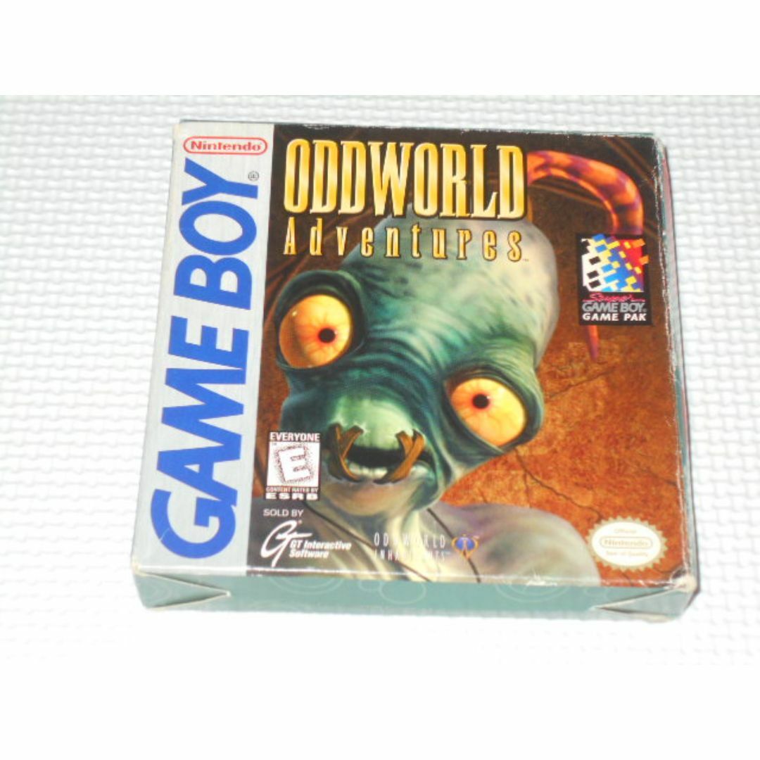 ゲームボーイ - GB★ODDWORLD Adventures 海外版 北米版 ハガキ付