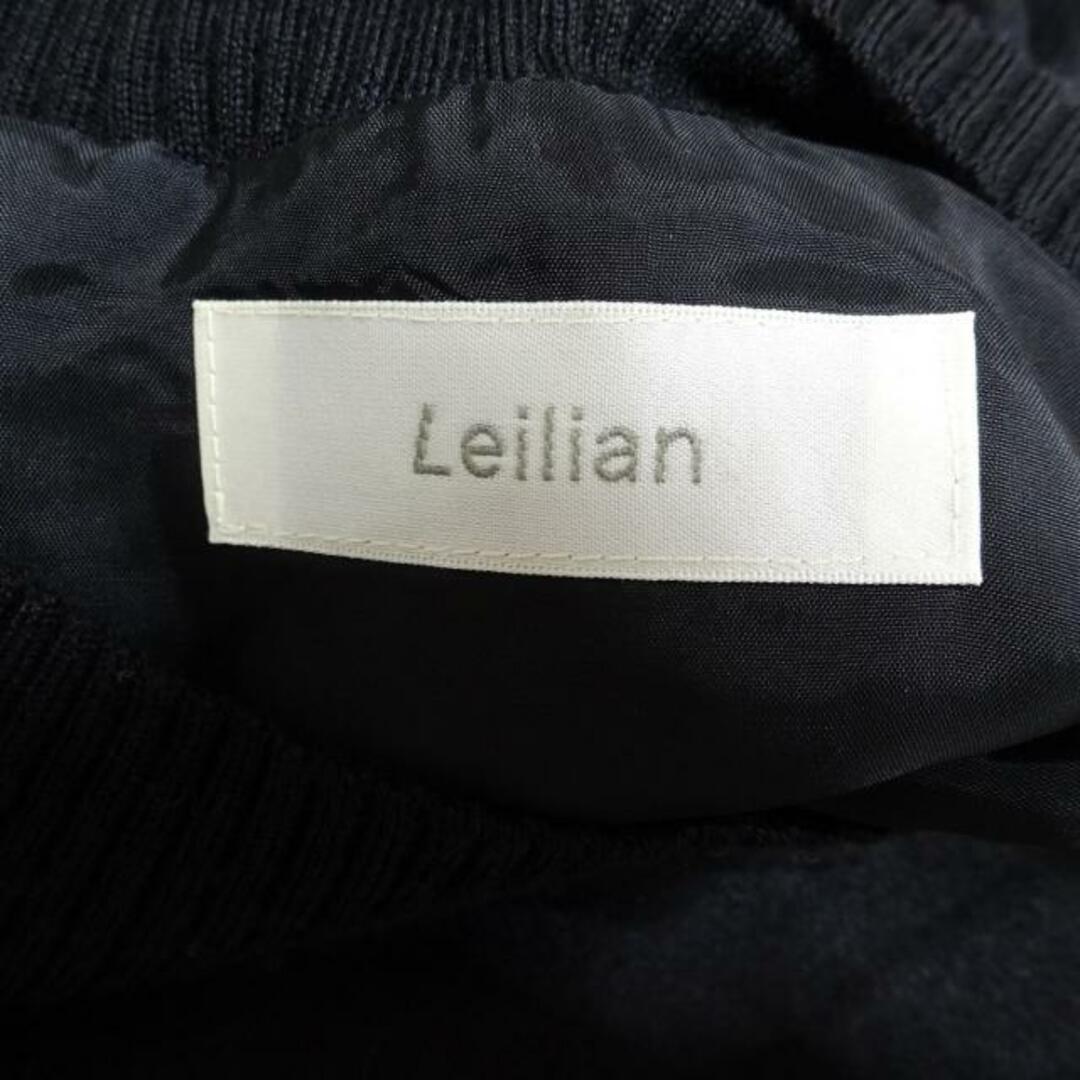 leilian(レリアン)のLeilian(レリアン) ワンピース サイズ15 L レディース美品  - 黒 ハイネック/長袖/ロング レディースのワンピース(その他)の商品写真