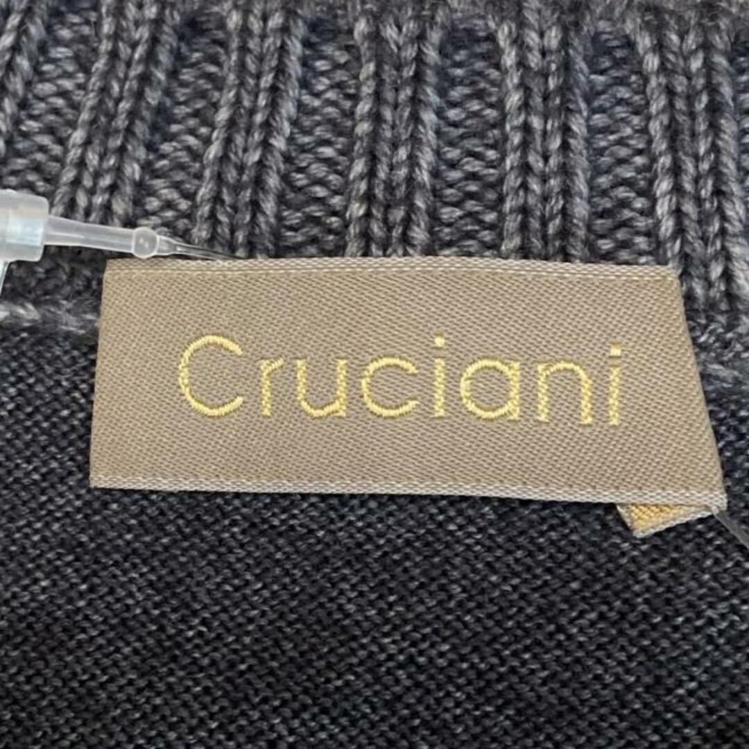 Cruciani(クルチアーニ)のCruciani(クルチアーニ) 長袖セーター サイズ46 XL メンズ - ダークグレー クルーネック ウール メンズのトップス(ニット/セーター)の商品写真