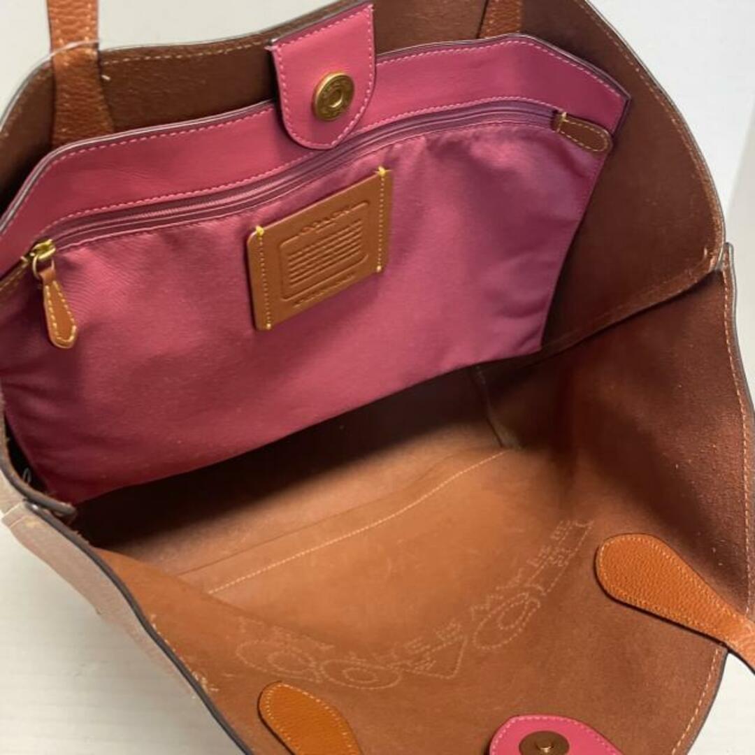 COACH(コーチ)のCOACH(コーチ) トートバッグ キア C3423 ブラウン レザー レディースのバッグ(トートバッグ)の商品写真