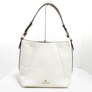 マイケルコース(Michael Kors)のMICHAEL KORS(マイケルコース) ショルダーバッグ - アイボリー×ブラウン レザー(ショルダーバッグ)