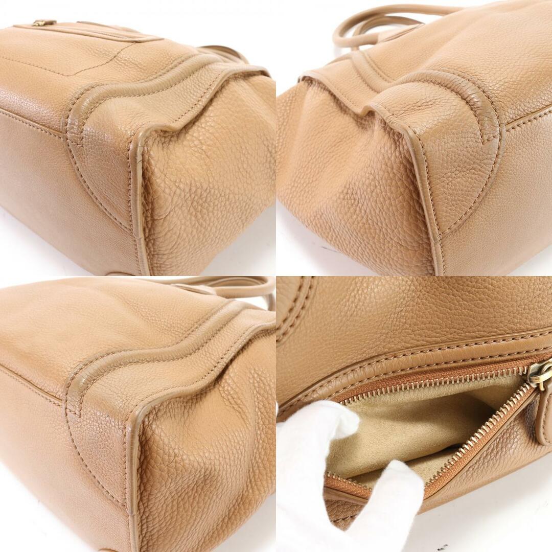celine - 美品 セリーヌ ラゲージ ミニ ショッパー レザー トート celine - 美品 セリーヌ ラゲージ ミニ ショッパー レザー トート