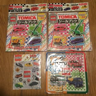 Takara Tomy - トミカ　TOMIKA シールブック　パズル　シール　セット